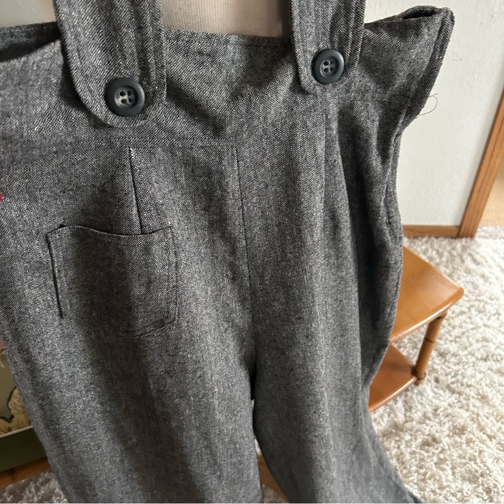 SOLD SOLD Retro Pants 1940s Style Gray Fleck M L UK 16 Vivien Of Holloway - Picture 6 of 10